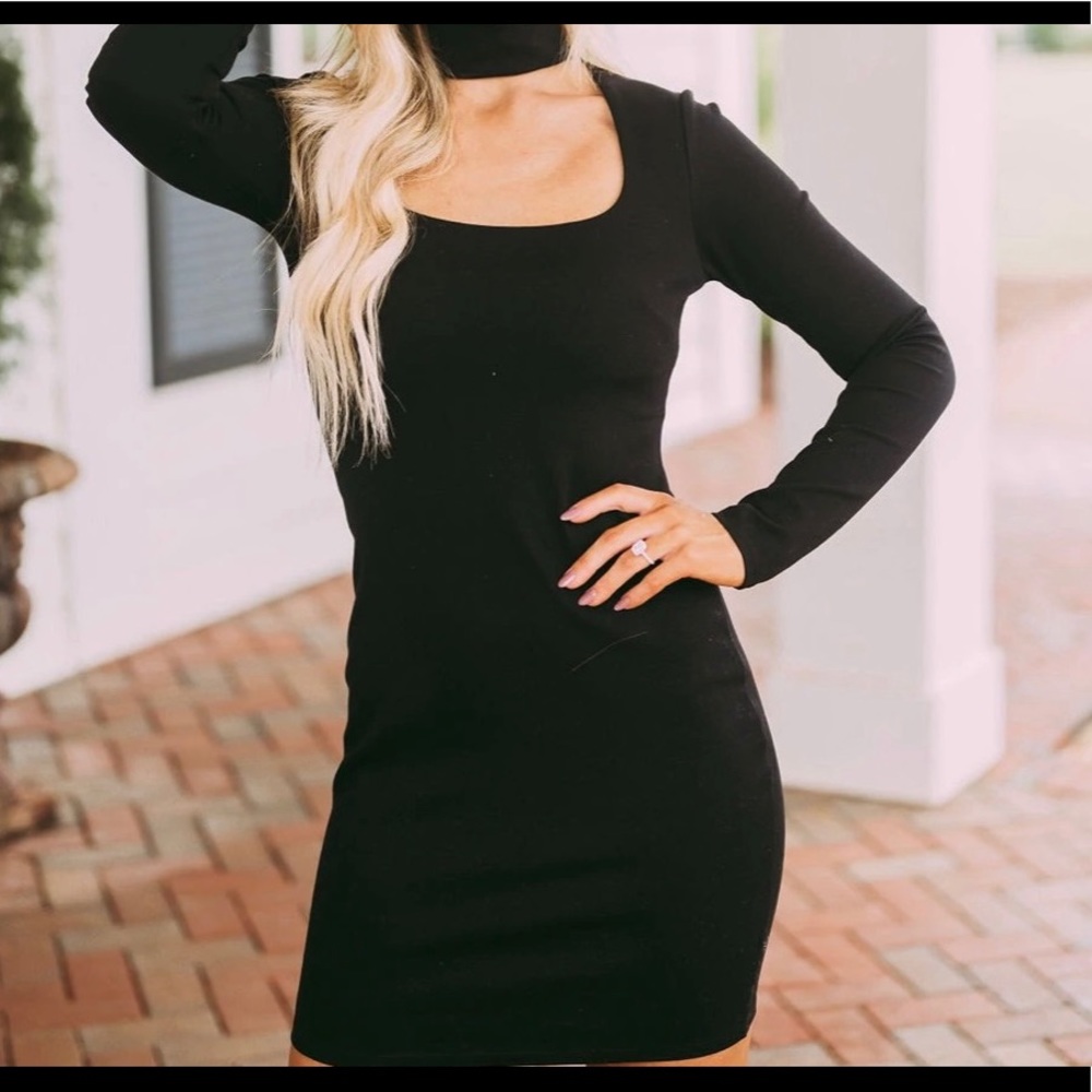 Never worn black cocktail dress